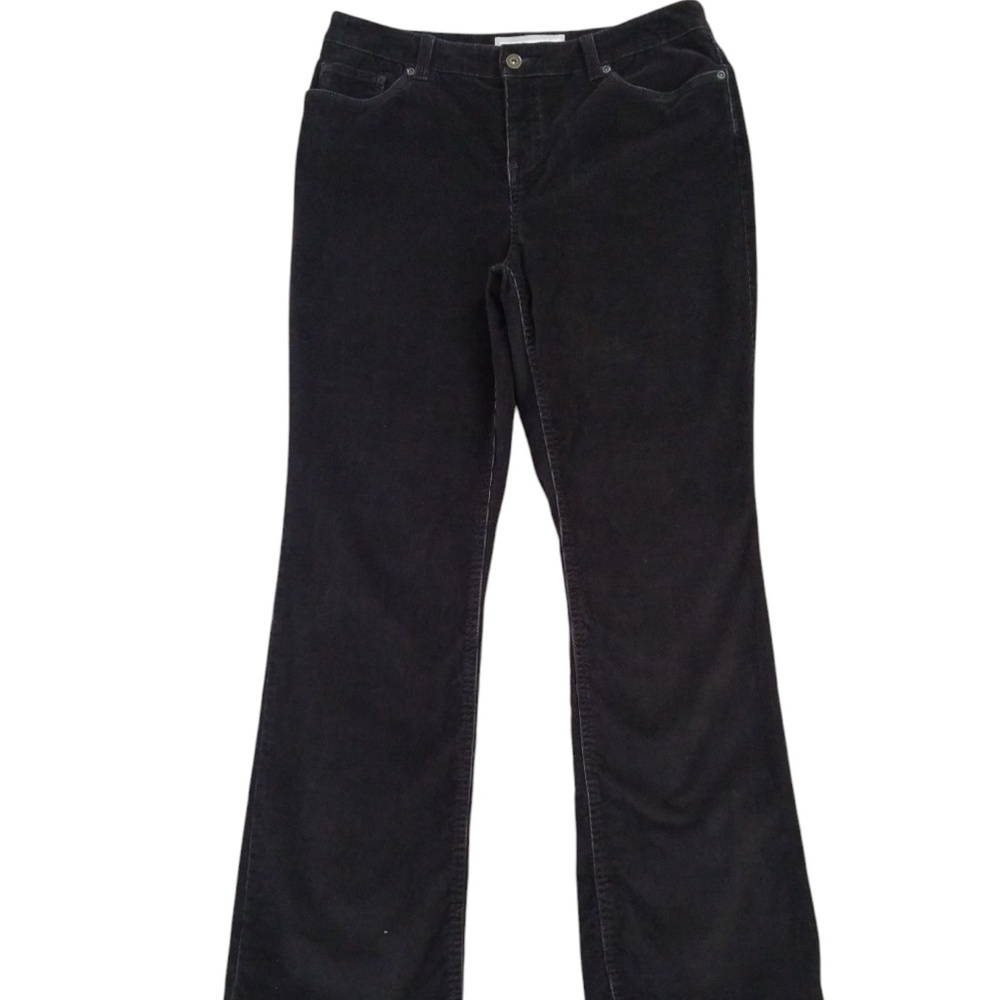 Sonoma Women's Brown Stretch Bootcut Corduroy Pants Size‎ 8 Petite